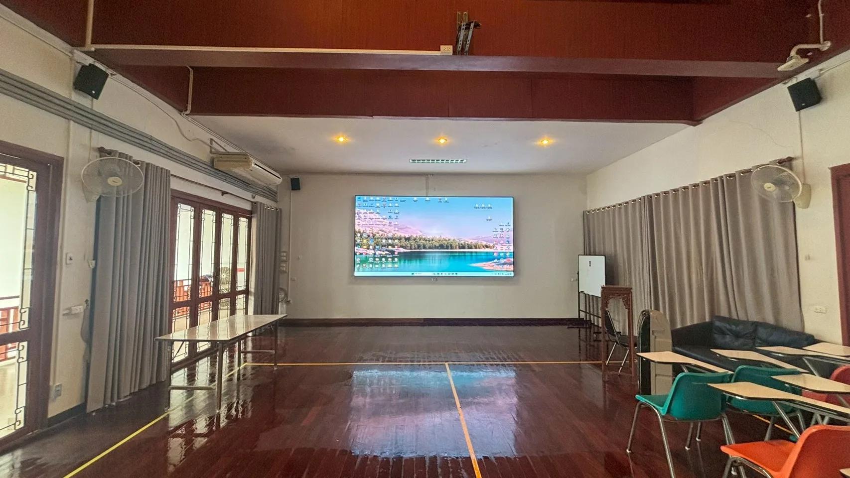 งานติดตั้งจอ LED P2.5 Indoor — สถาบันขงจื่อ มหาวิทยาลัยขอนแก่น